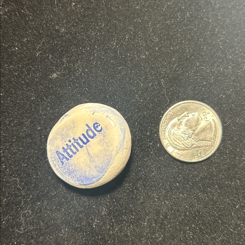 RECOVERY “Attitude” CLAY Pocket Stones